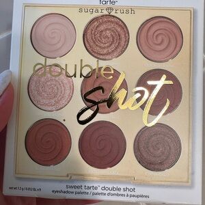 Tarte Sugar Rush Double Shot Eyeshadow Palette - Pink and Brown Hues